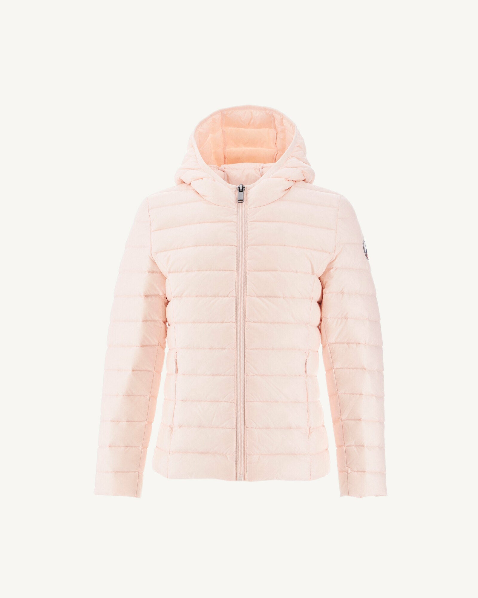 Doudoune légère à capuche enfant Rose clair Carla