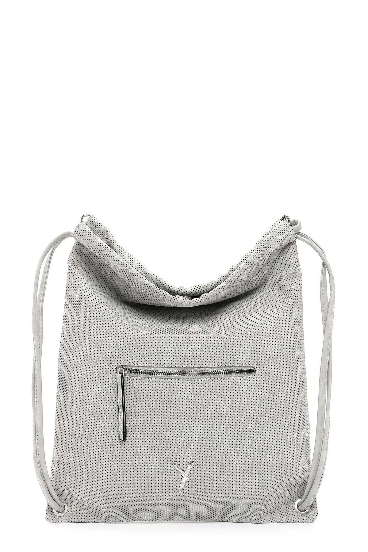 SURI FREY  Rucksack - Grau - Unifarben