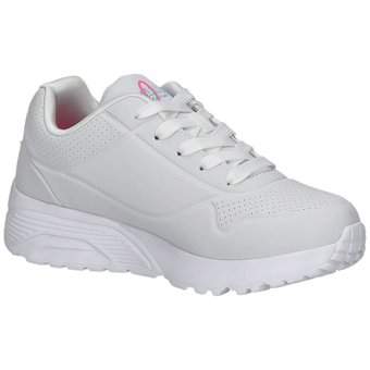 Skechers Uno Lite Spread The Love in weiß