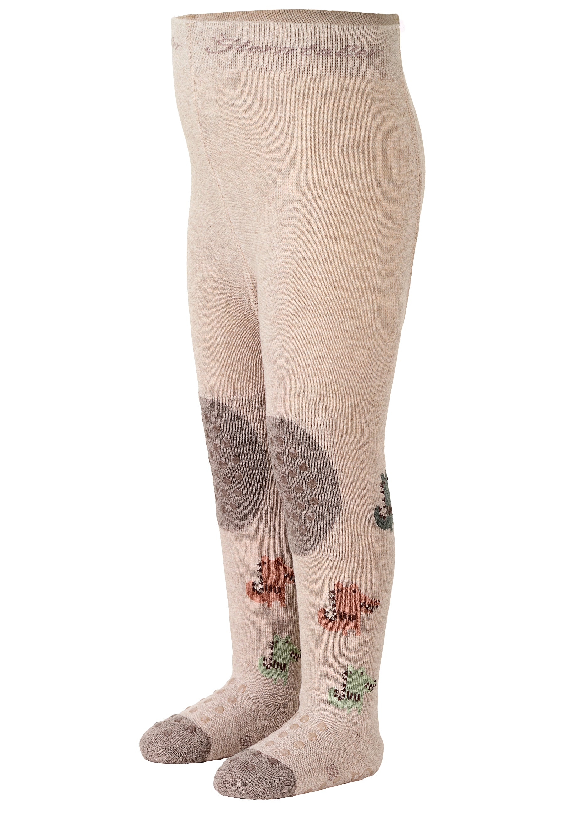 Krabbelstrumpfhose Sommer mit Motiv Krokodil