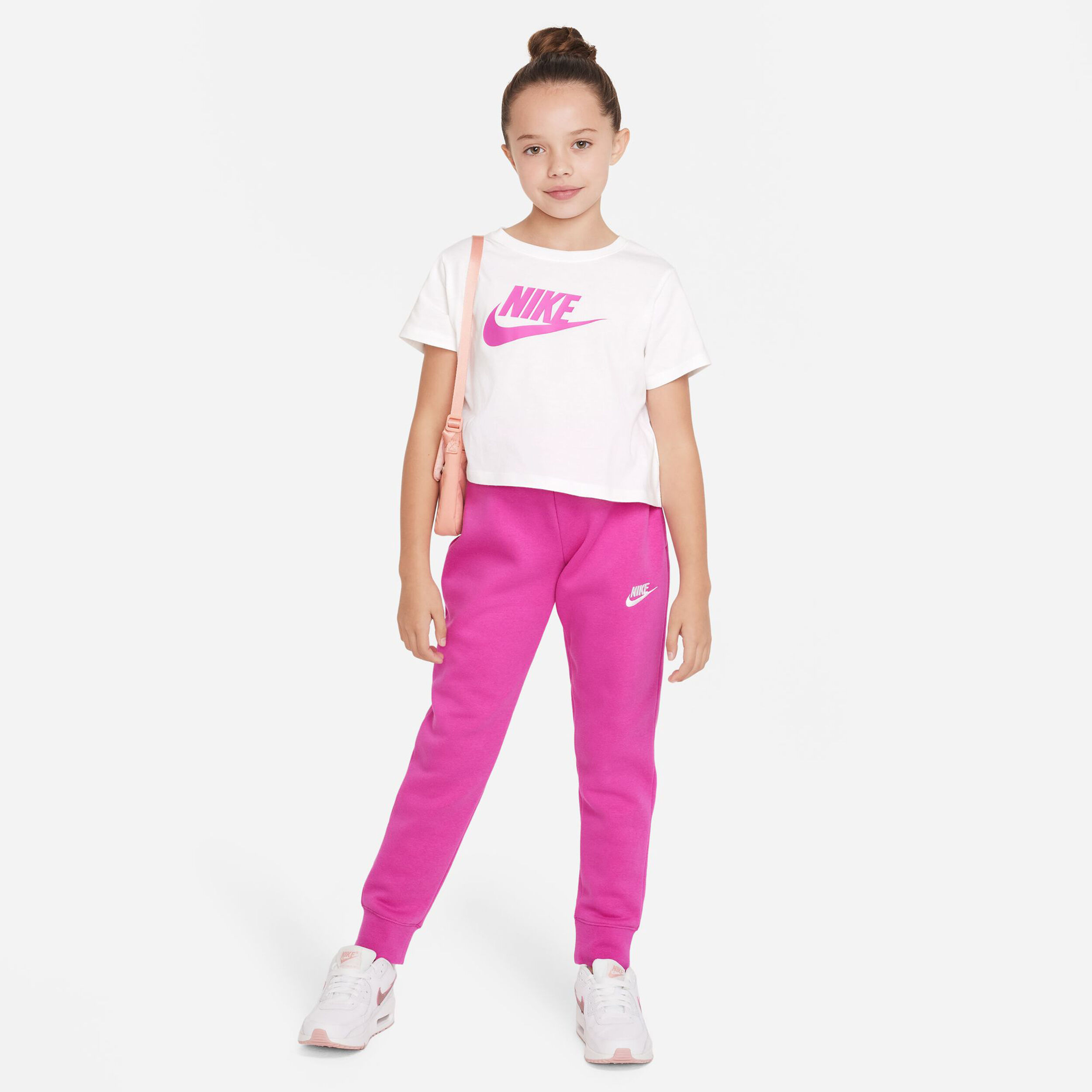 Sportswear Club Fleece Trainingshose Mädchen - Pink