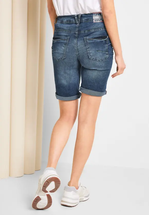 CECIL Loose Fit Jeansshorts
