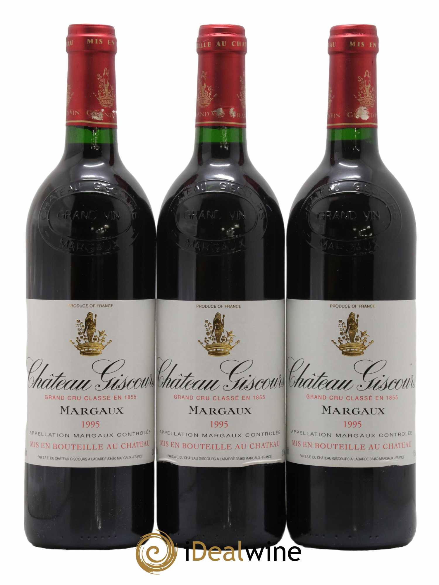 Château Giscours 3ème Grand Cru Classé  1995 - Lot de 12 Bouteilles