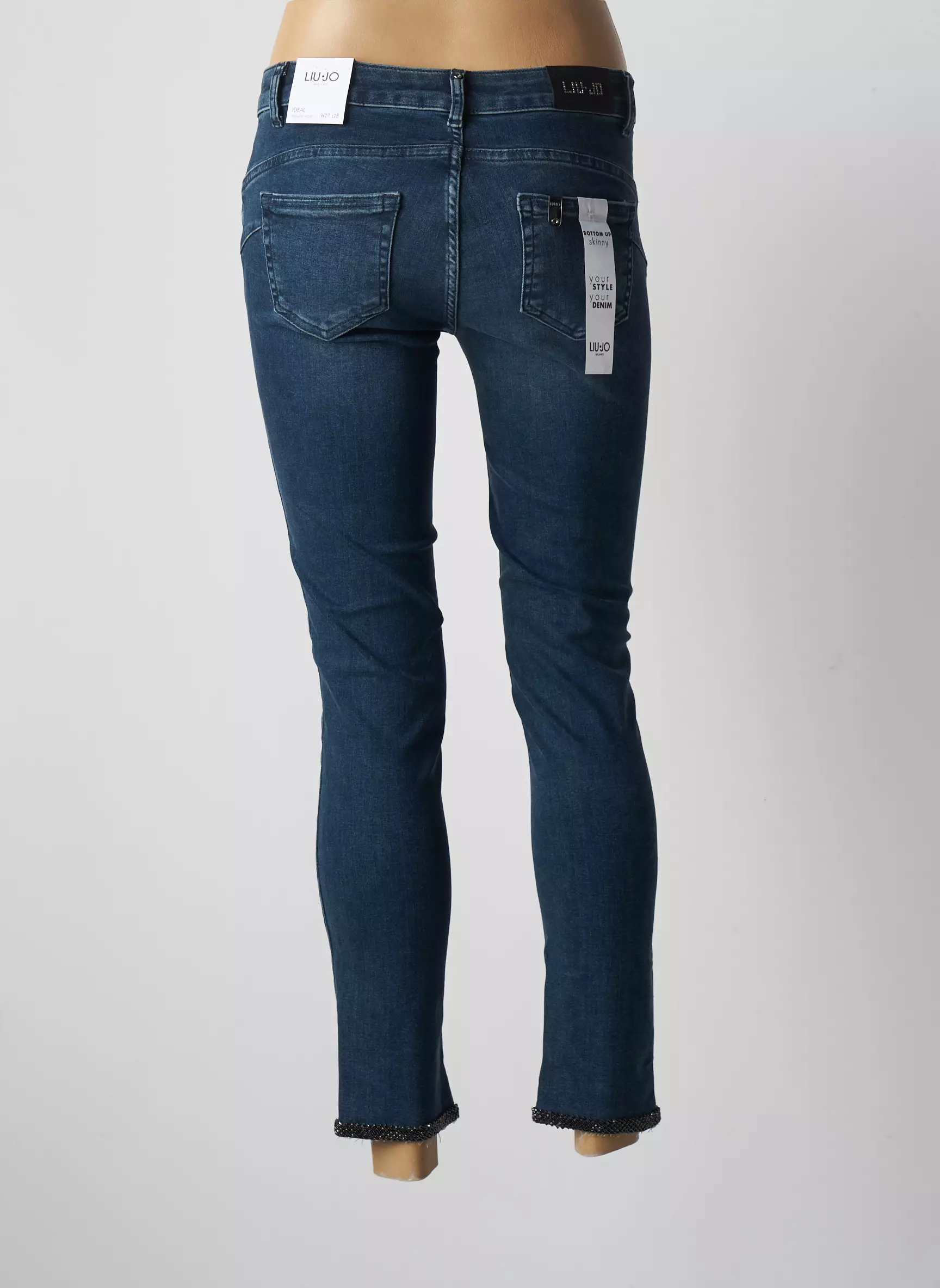 Liu Jo Jeans Coupe Slim Femme couleur bleu