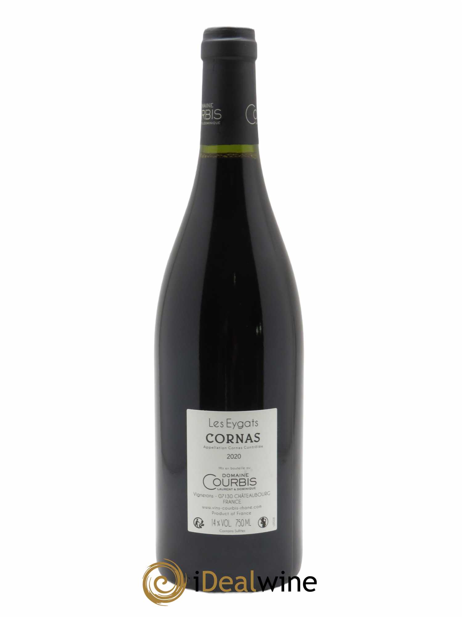 Cornas Les Eygats Courbis  2020 - Lot de 1 Bouteille