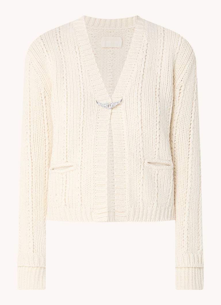 Travy, o vestă groasă de lână de la Zadig & Voltaire