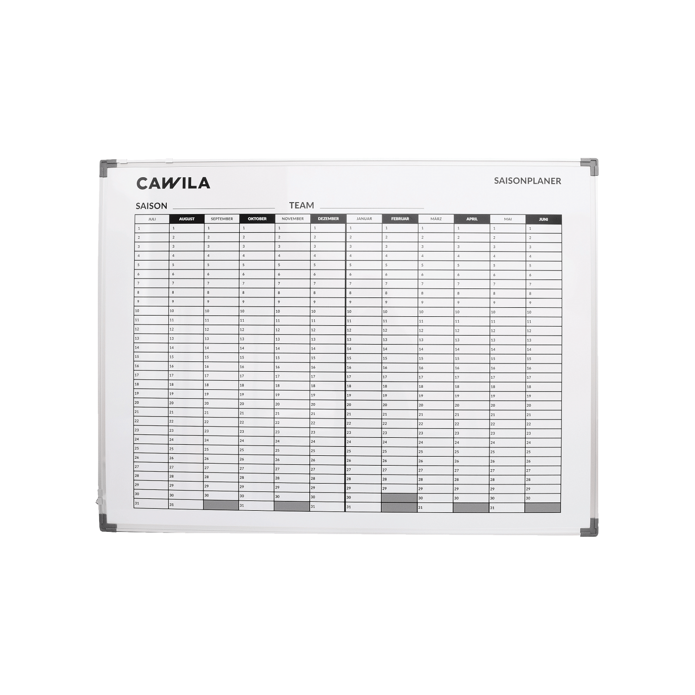 Cawila ACADEMY Saision-Terminplaner | 90x120mm