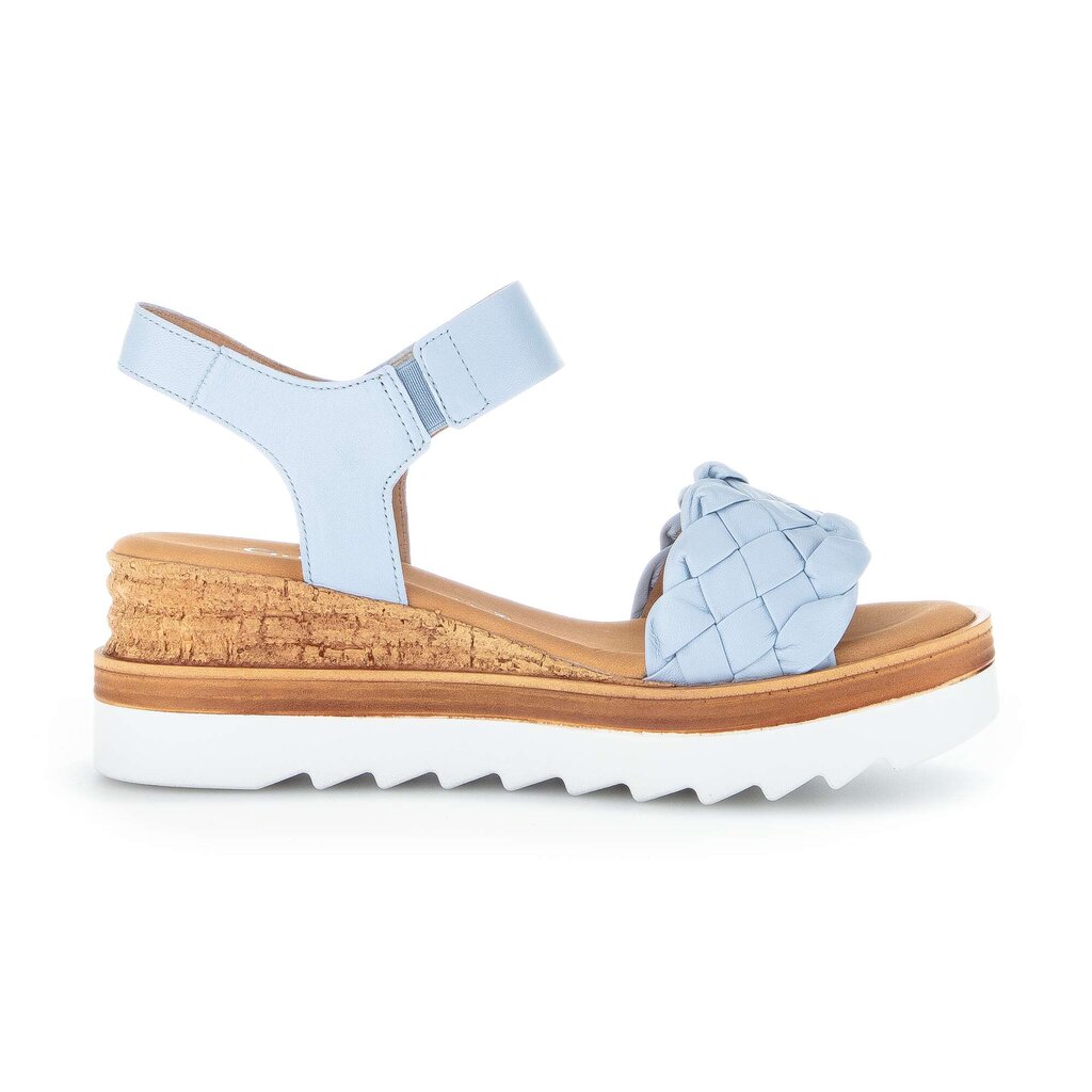 Gabor comfort Keilsandalette blau