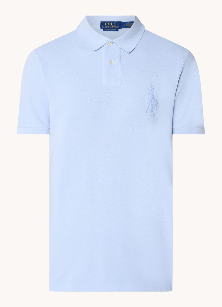 Polo Ralph Lauren, croială clasică, pique de bumbac cu logo brodat.