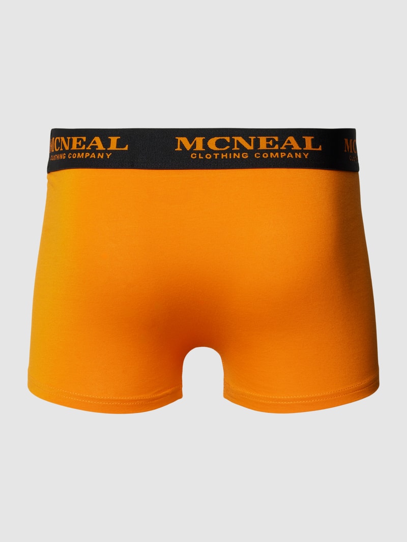 Boxershorts mit elastischem Logo-Bund im 5er-Pack in terrakotta