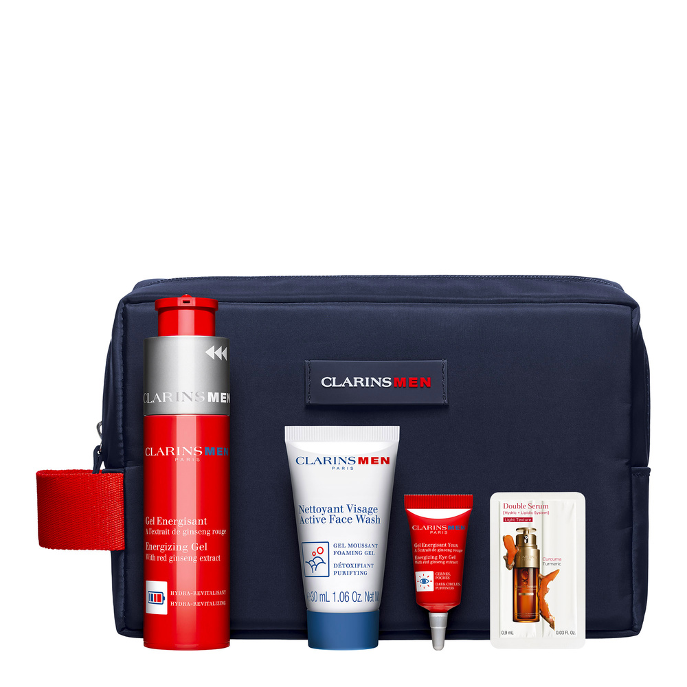 Clarins Coffret ClarinsMen Gel Energisant  Coffret Noël Soin homme