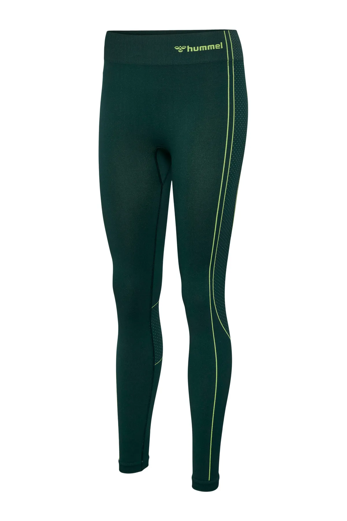 hummel  Sport-Leggings - Grün - Mittlerer Bund