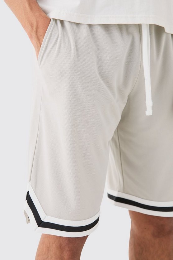 Lockere Mesh Basketball-Shorts