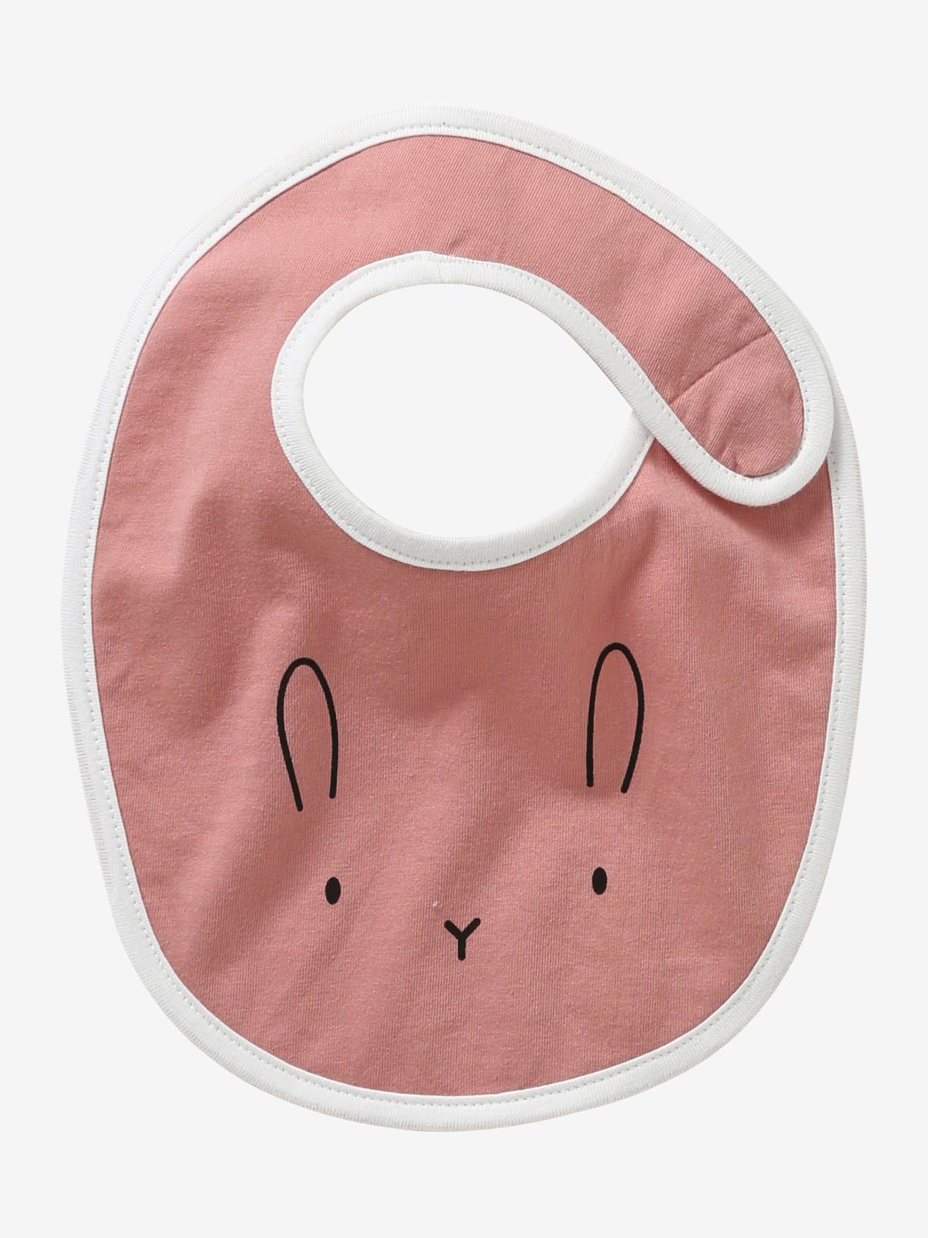 Lot de 5 bavoirs naissance animaux motif animaux