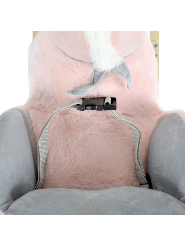 Moni Plüsch Schaukeltier Cookie WJ-6187 in rosa günstig kaufen onesize