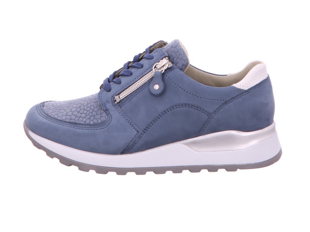 WALDLÄUFER Freizeit Schnürer blau Hiroko