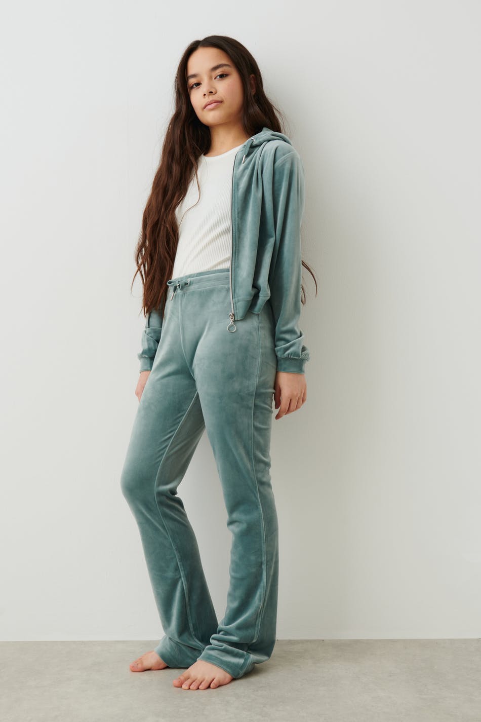 Y velour pants