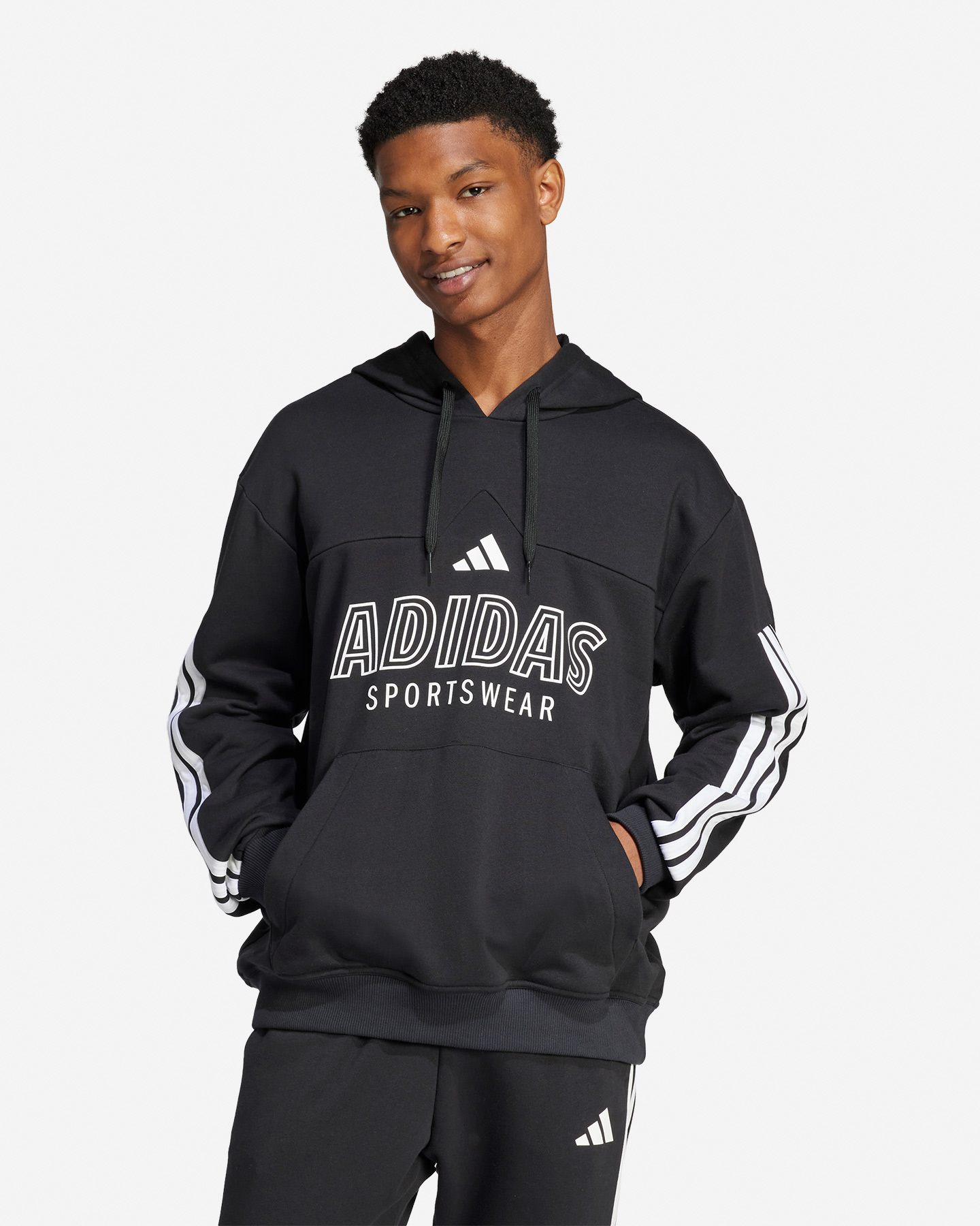 Felpa Adidas Tiro Logo + 3 paski M JC9401
