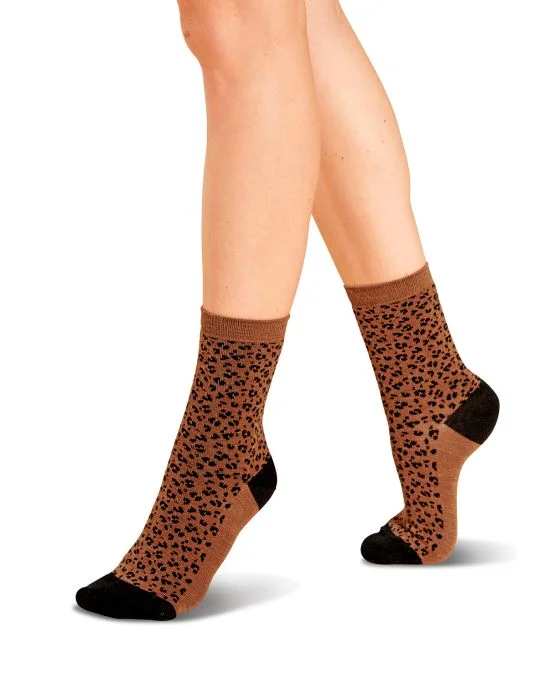 Lot de 3 paires de mi-chaussettes Thermolactyl et laine à motifs