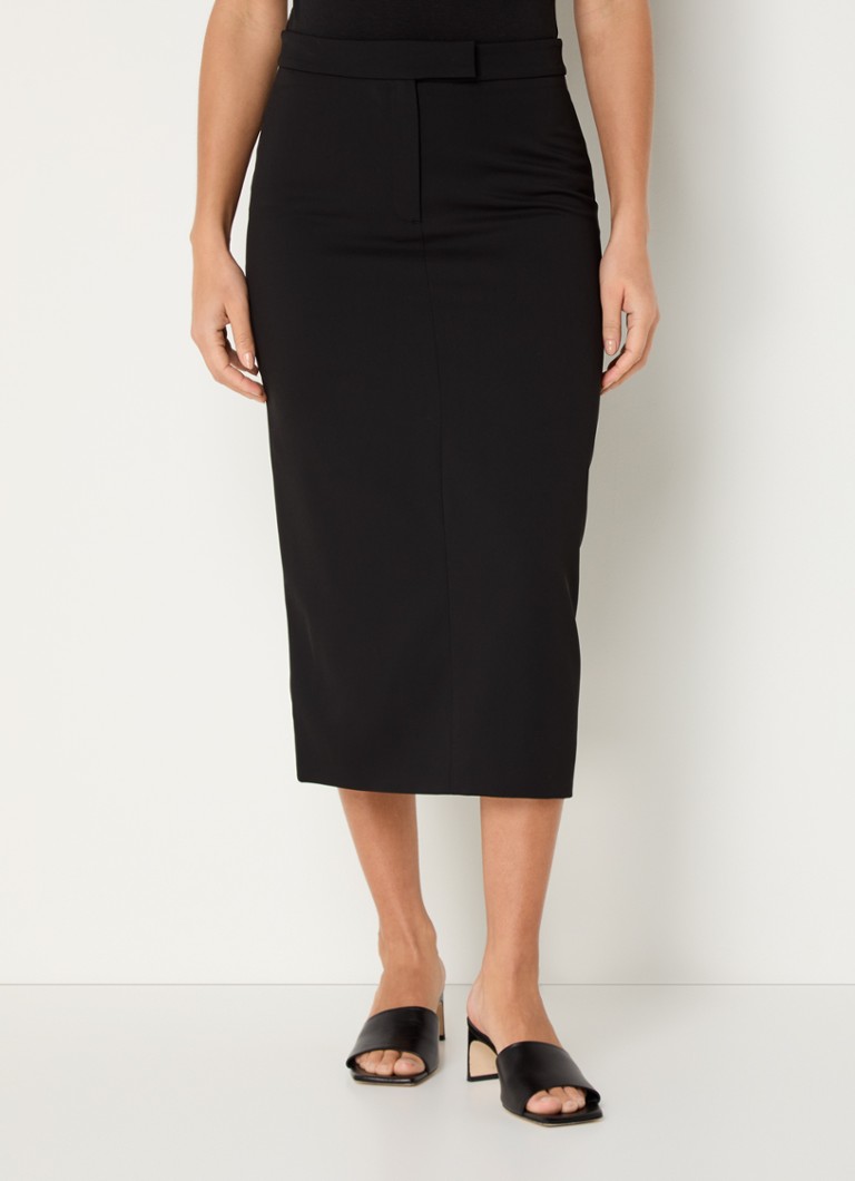 Jupe crayon midi Calvin Klein fendue