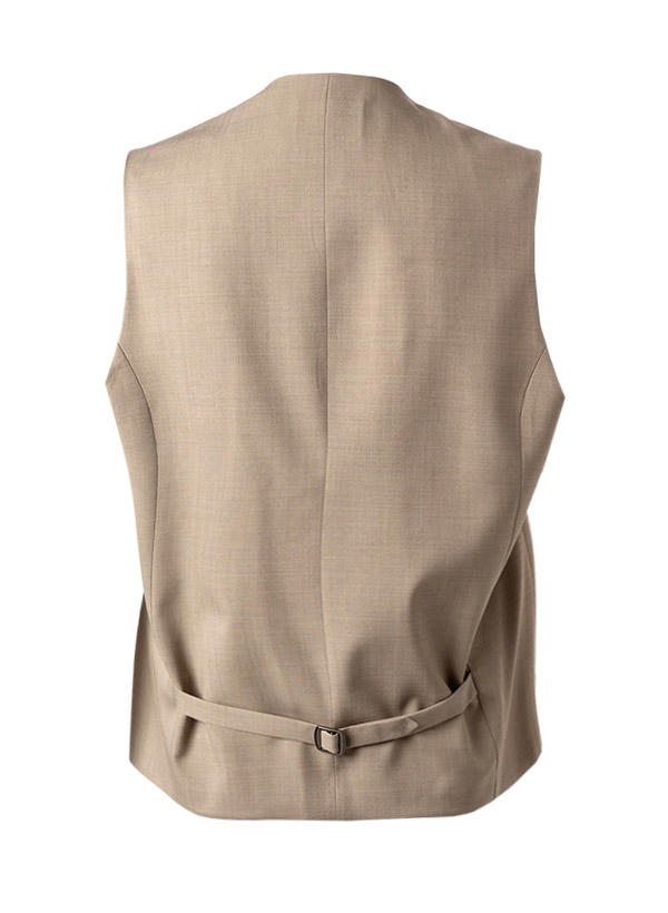 Carl Gross, Weste Winslow, Modern Fit, Schurwolle, dunkelbeige