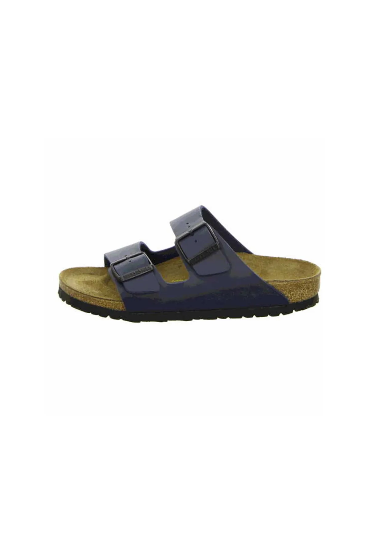 Birkenstock  Pantolette - Blau - Flacher Absatz