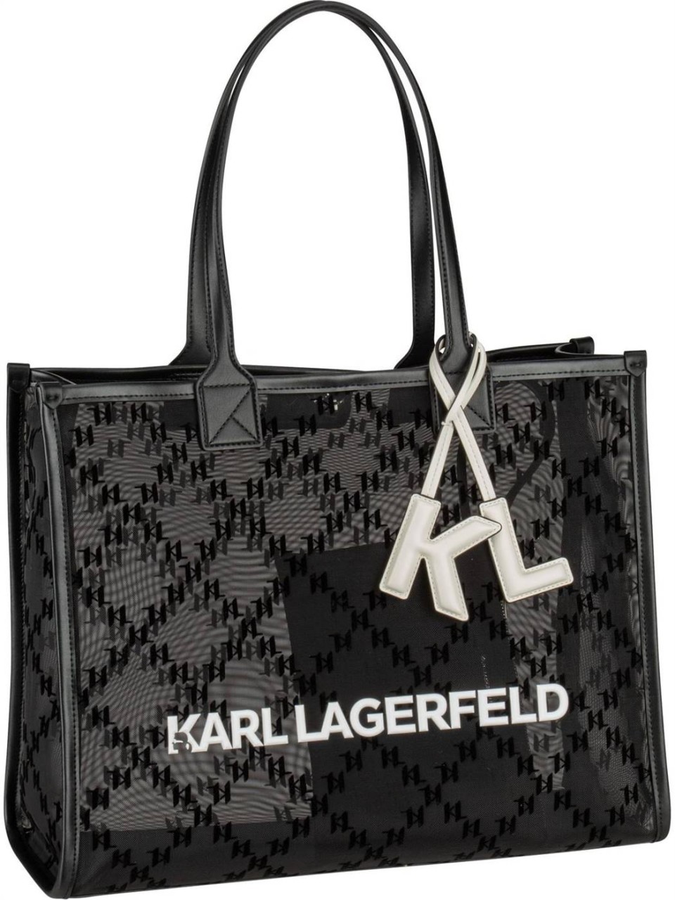 LAGERFELD Handtaschen schwarz Tote