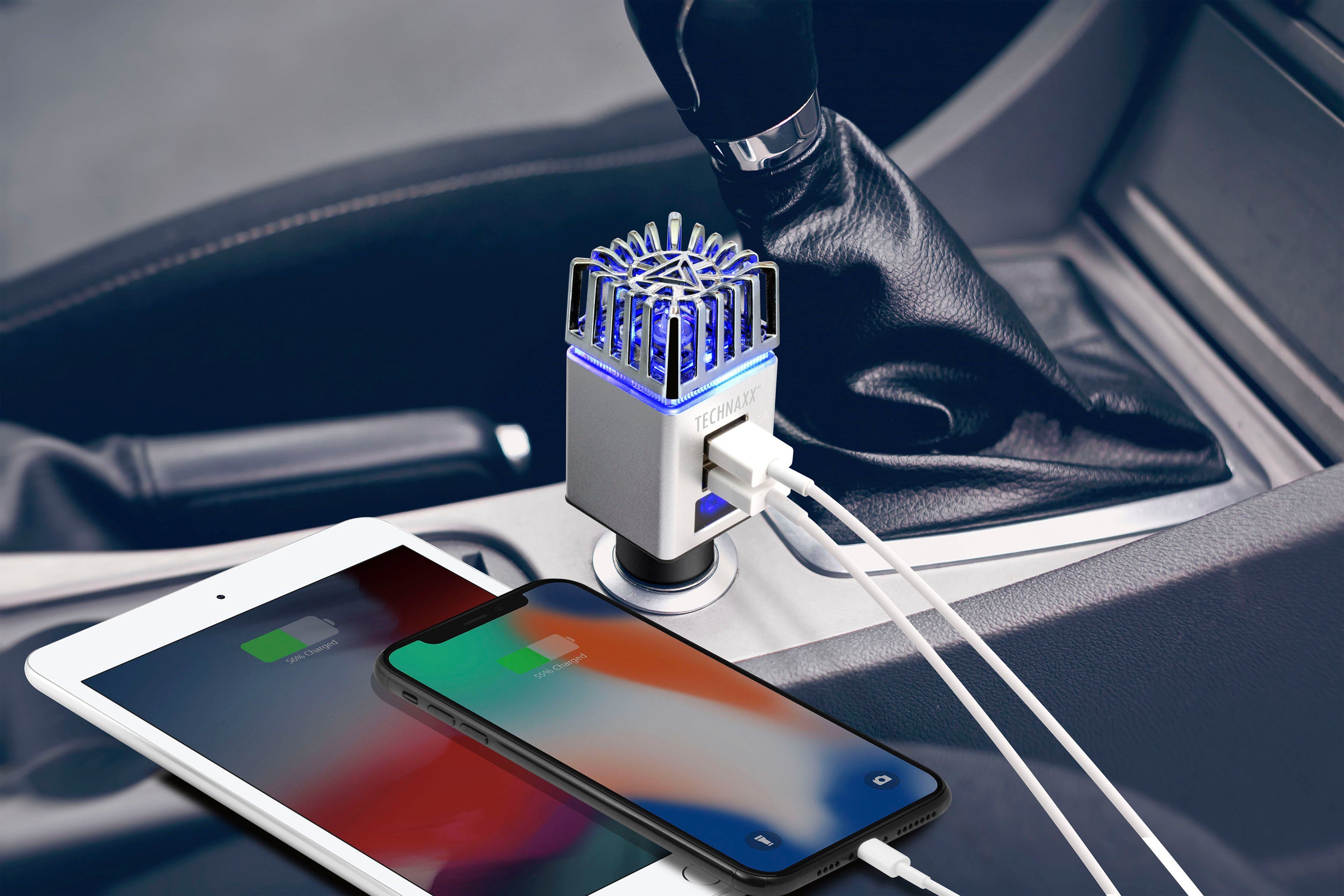 Technaxx Luftreiniger TX-130 2x USB