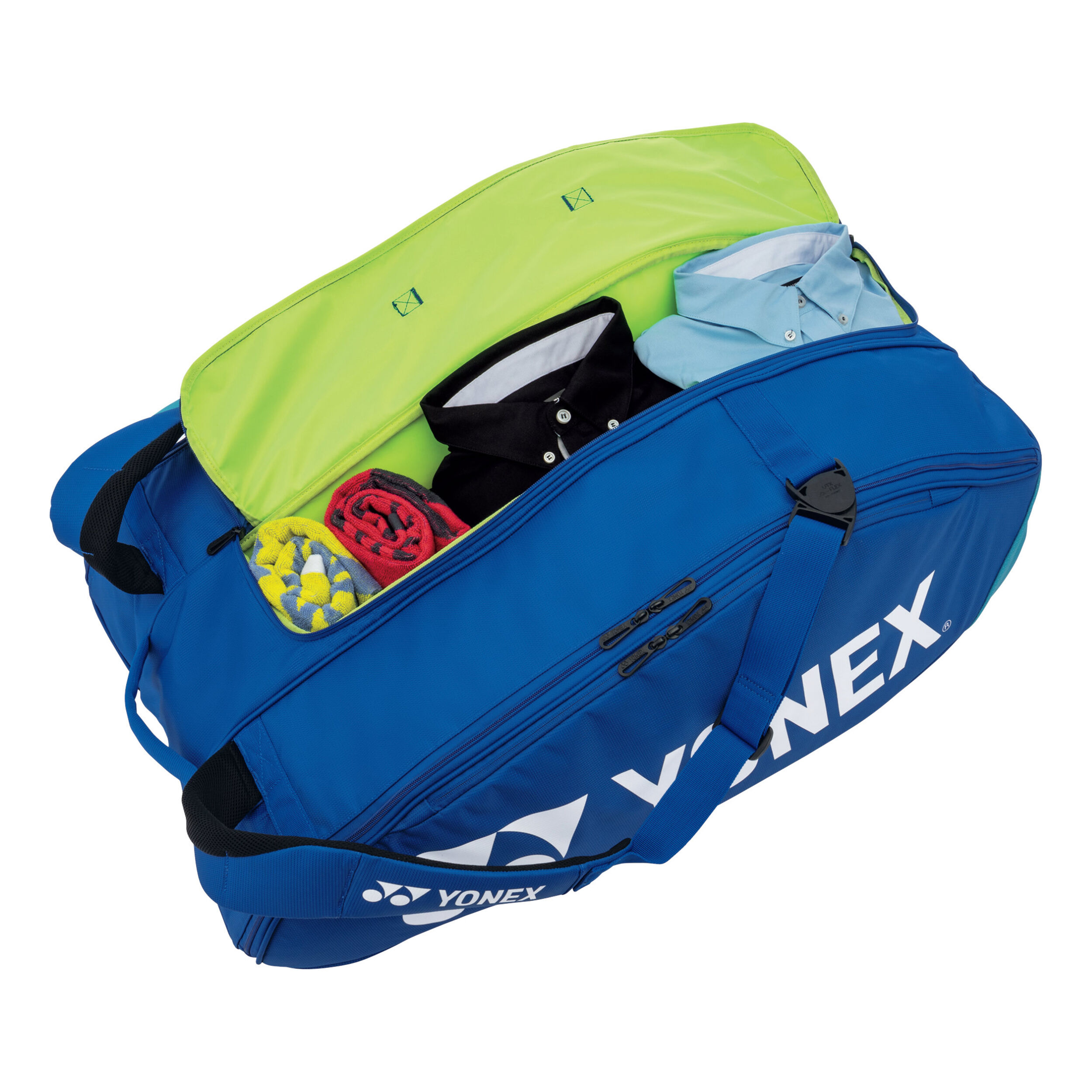 Pro Racquet Bag Schlägertasche 12er - Blau, Weiß