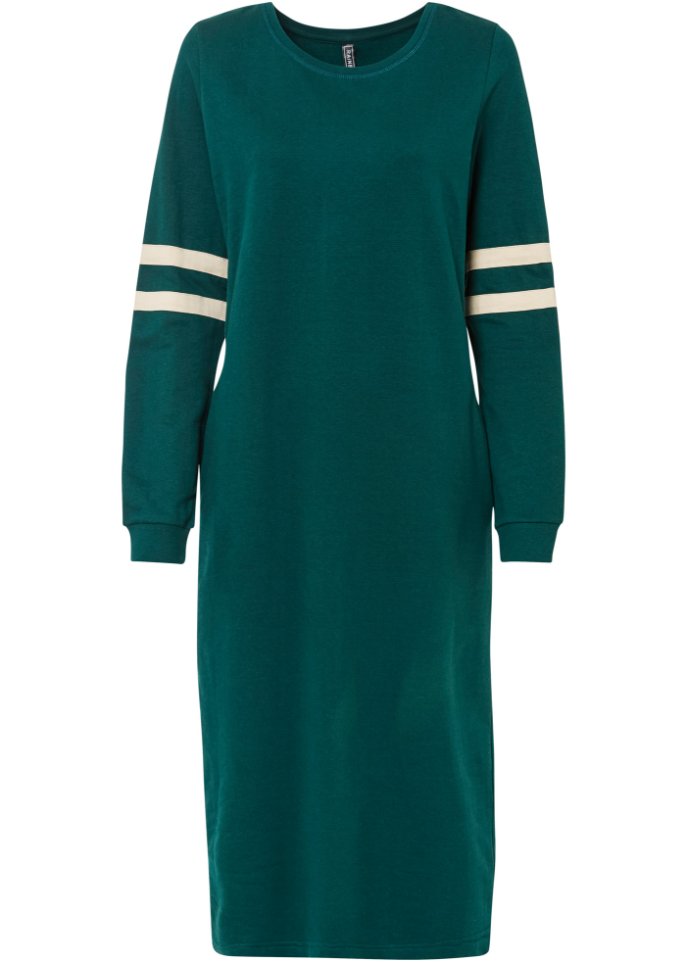 Sweatkleid mit Streifen