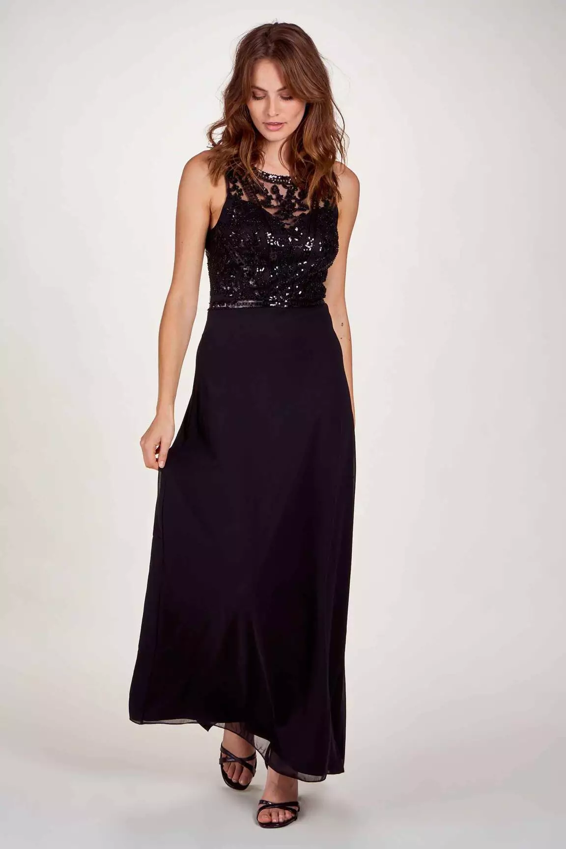 Molly Bracken Robes Longues Femme couleur noir