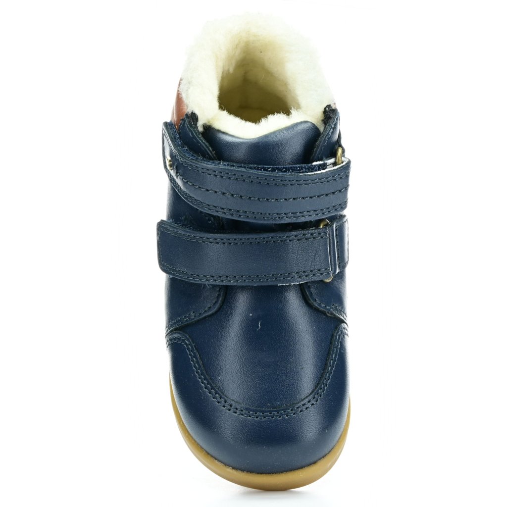 Bobux Timber Arctic Navy dunkelblaue gefütterten Stiefeletten
