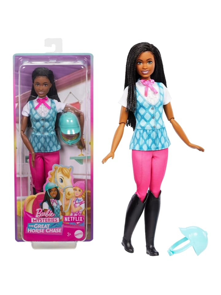 Barbie Reiterin Brooklyn | Barbie | Mattel HXJ39 | Puppen Spiel-Set & Zubehör günstig kaufen onesize