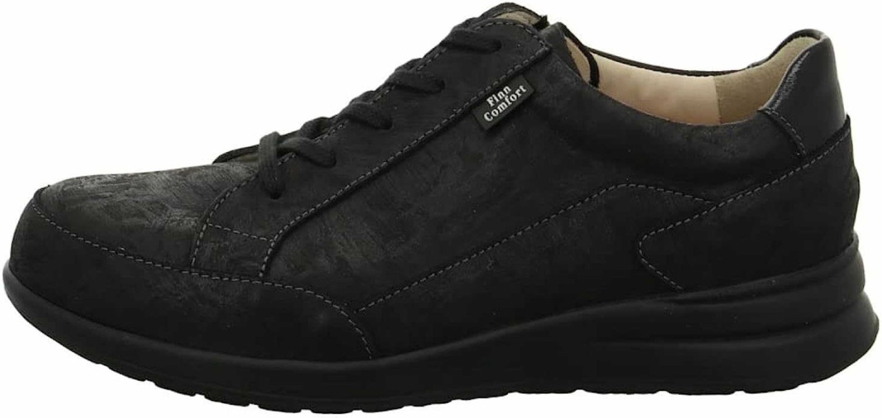 FINN COMFORT Komfort Schnürer schwarz