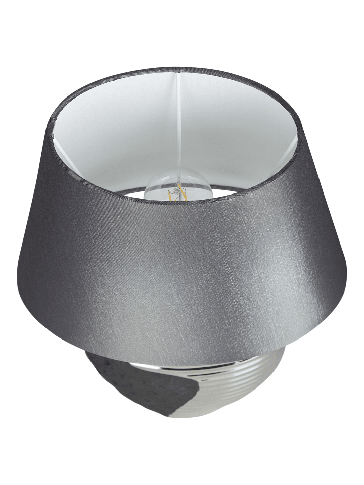 Beliani Tischleuchten ESLA in Grau/Schwarz/Silber - (W) 30 x (H) 41 x (L) 30 cm günstig kaufen onesize