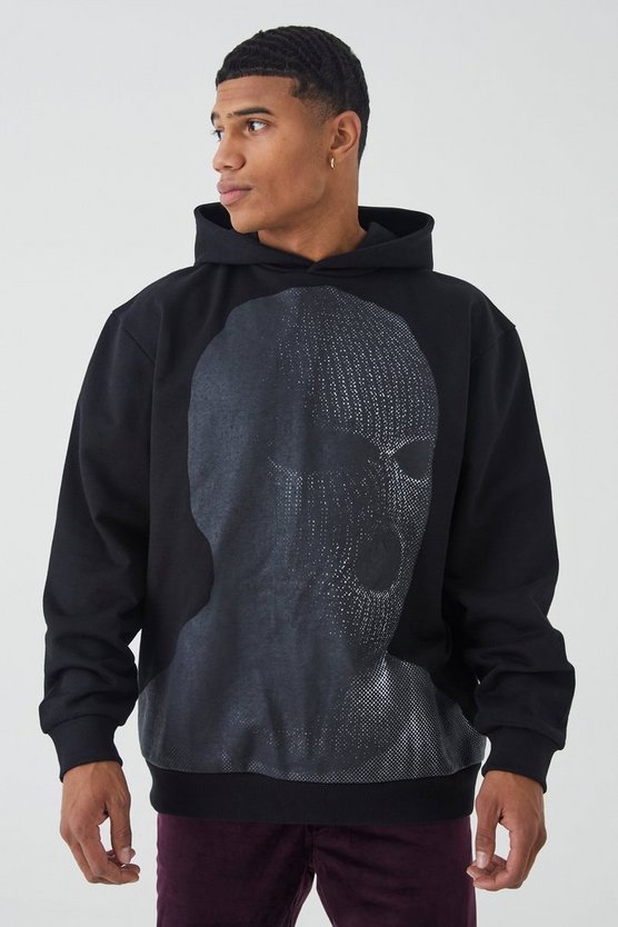 Oversize Hoodie mit Print