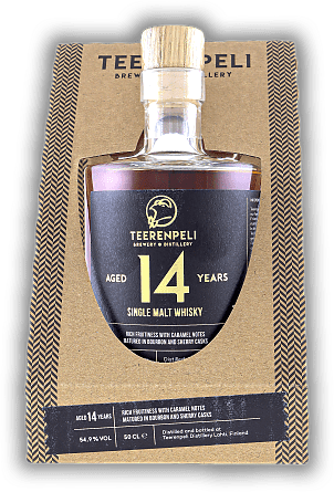 Teerenpeli 14 Years Single Malt Whisky Teerenpeli 14 Years Single Malt Whisky  Alter 14 J. - 0,5	 Liter - Vol 54,9%