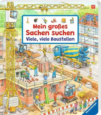 Mein großes Sachen suchen: Viele, viele Baustellen