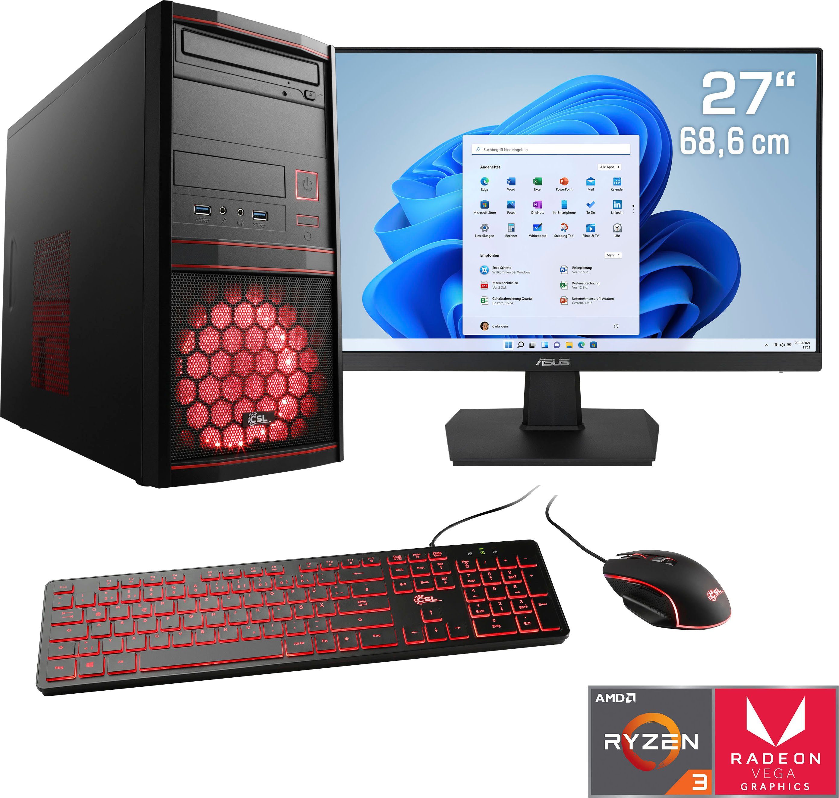 CSL Sprint V28155 Gaming-PC-Komplettsystem (27