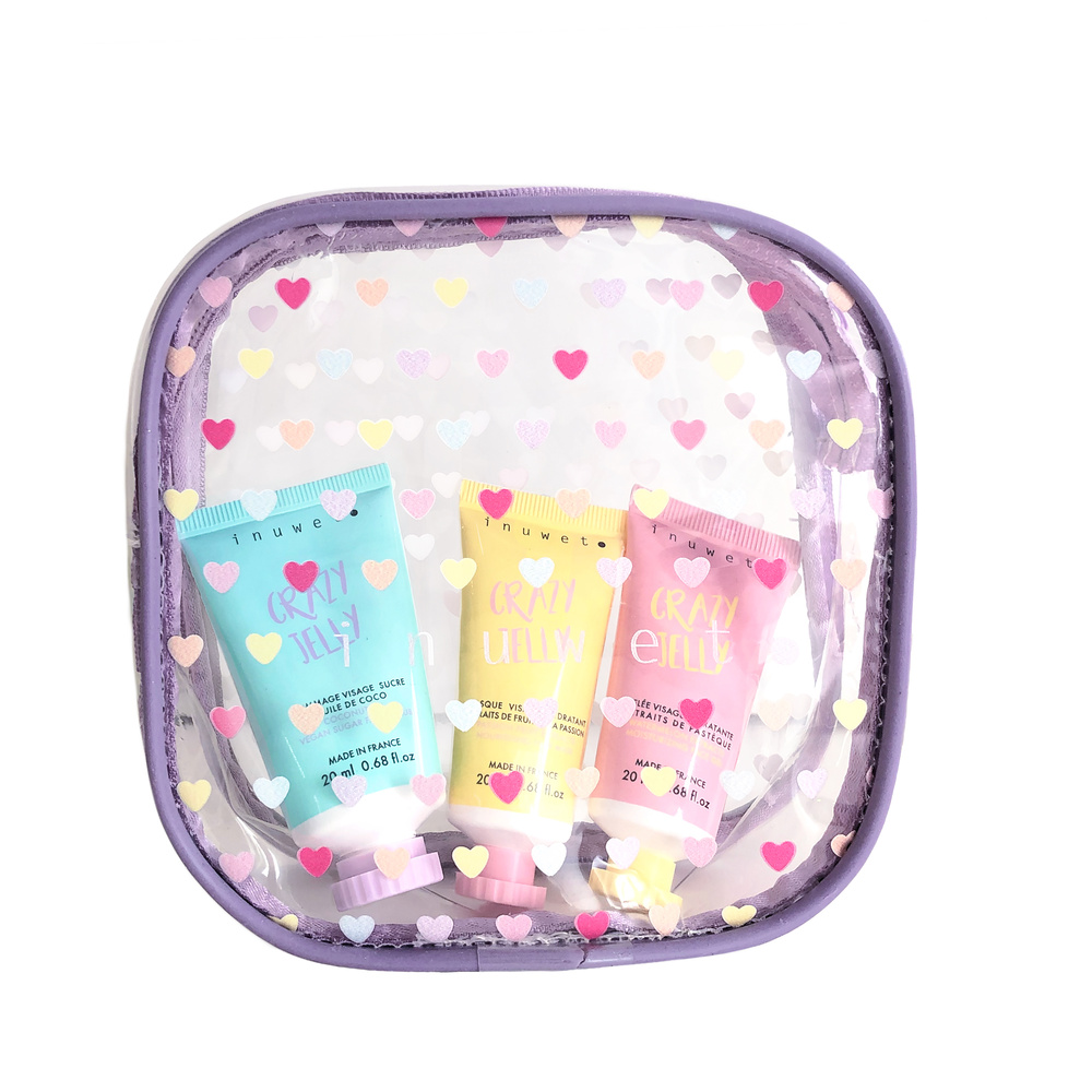 Inuwet Trousse voyage - 3 mini soins 20ml Routine Gommage, Masque & Gelée