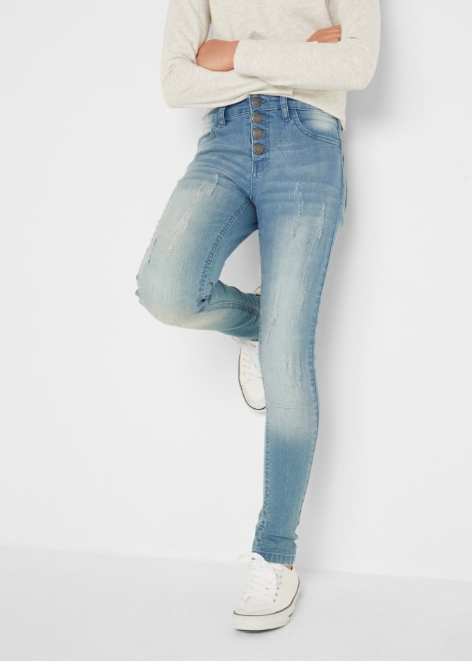 Mädchen Stretch-Jeans