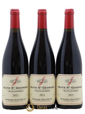 Nuits Saint-Georges Les Lavières Jean Grivot  2021 - Lot de 3 Bouteilles