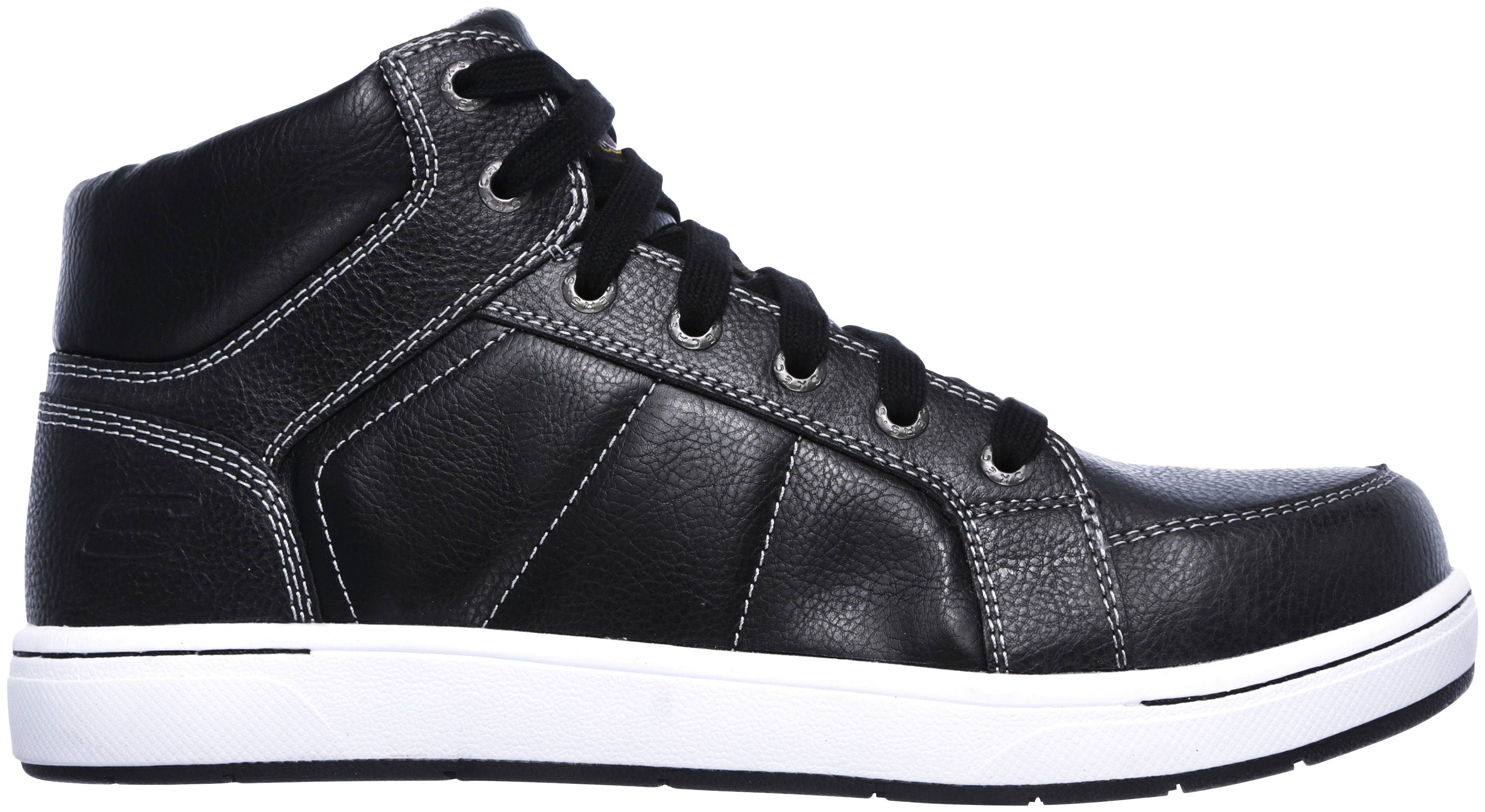 Skechers WATAB - STIRLING Sicherheitsschuh SB SRC, aus echtem Leder und mit Air Cooled Memory Foam Einlegesohle