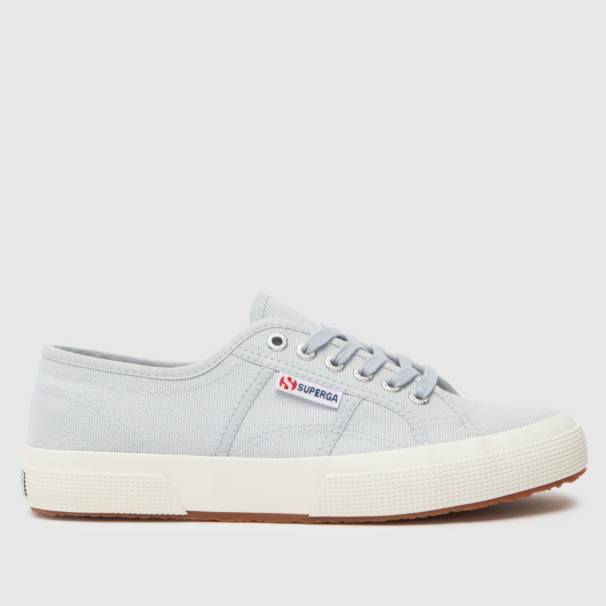 Superga 2750 Cotu klassiska träningsskor i ljusblått