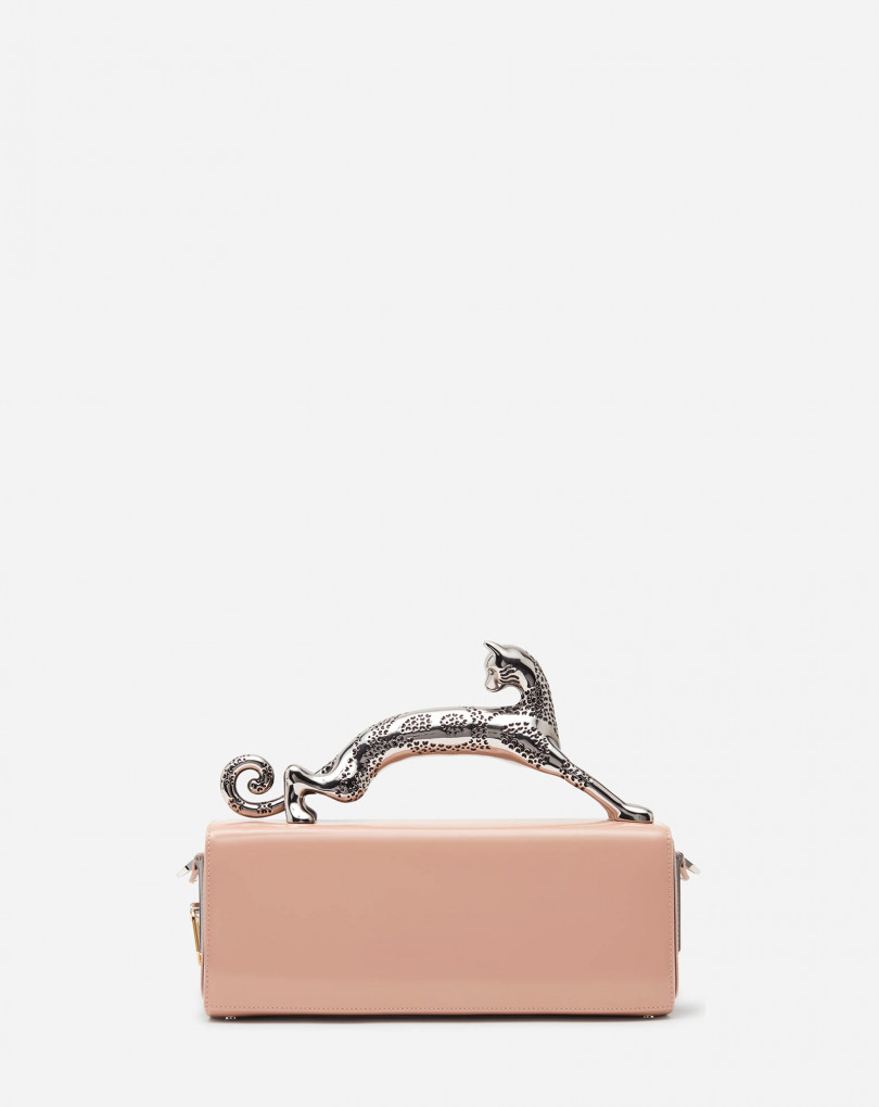 SAC PENCIL CAT EN CUIR