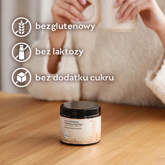 Reme Collagen Beauty Formula Caffe Latte prah s okusom vanilije 150 g