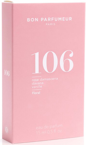 BON PARFUMEUR 106 Rose Damascena, Davana, Vanille Eau de Parfum