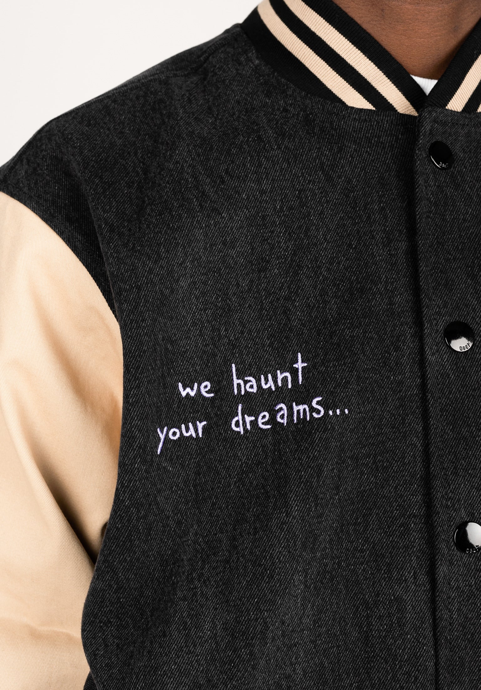 Care Denim Varsity