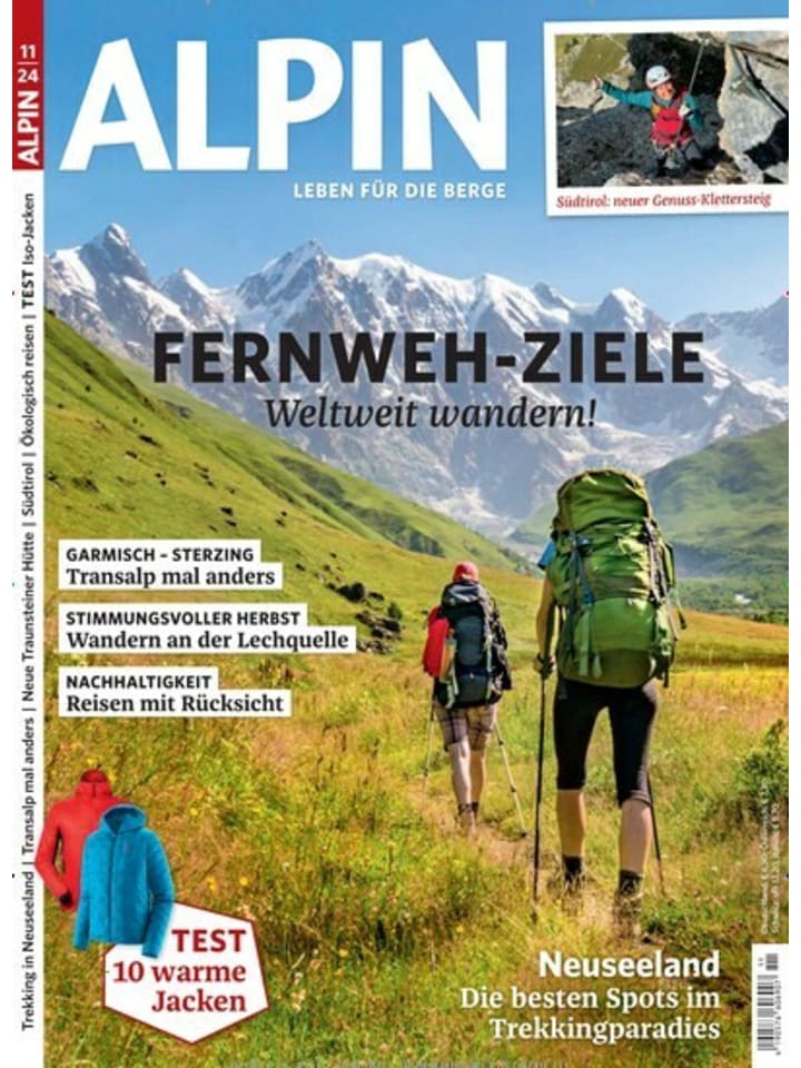Hubert Burda Media 12 x ALPIN Zeitschrift (Gutschein für Jahres Abo) günstig kaufen onesize