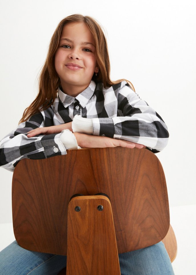 Mädchen Hemd-Bluse